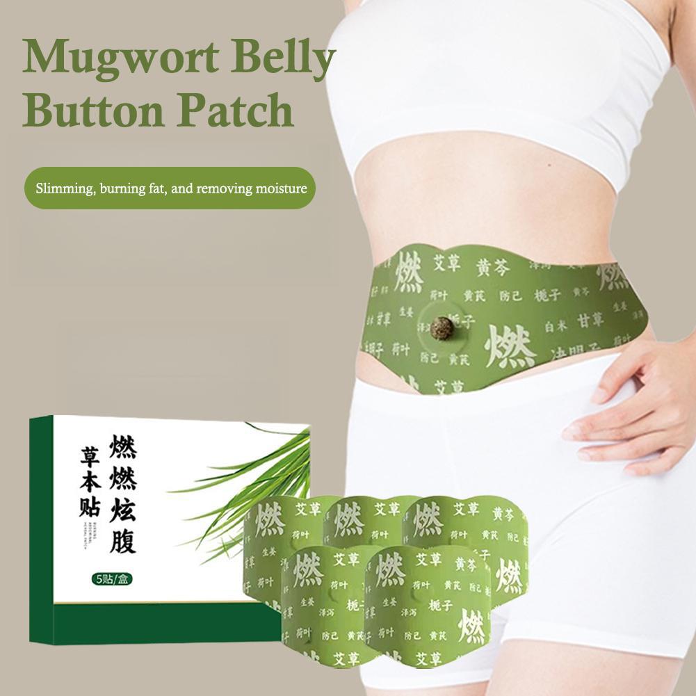 Herbal Weight - Patch de umbigo artemísia, adesivo de