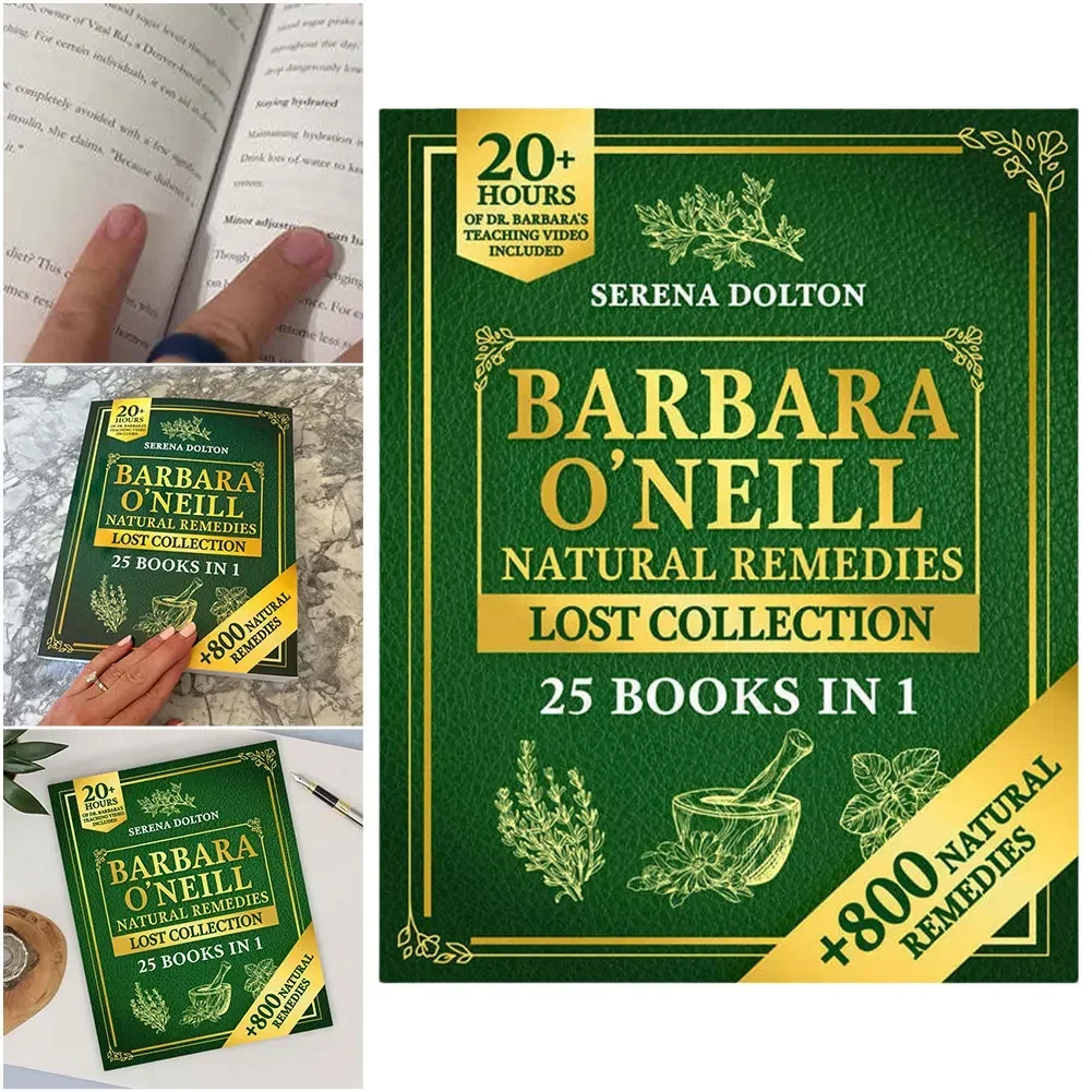 Herbal Wellness Book - 2098 Remedies de Ervas Coleção Perdida