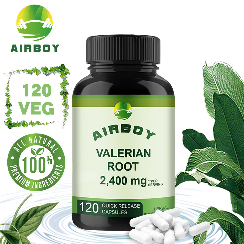 Valerian Root Capsule - Cápsulas de raiz de valeriana –