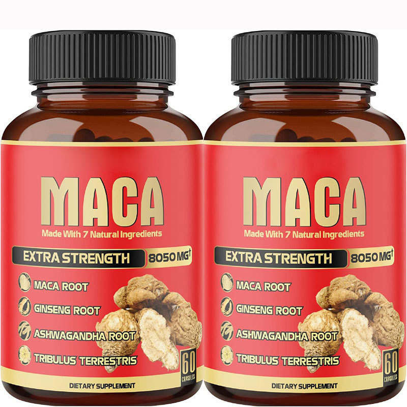 Valerian Root Capsule - Cápsulas de maca preta orgânica, 2