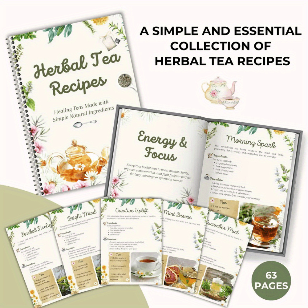Livro de Receitas de Chás de E - Herbal Wellness Book avaliação e preço