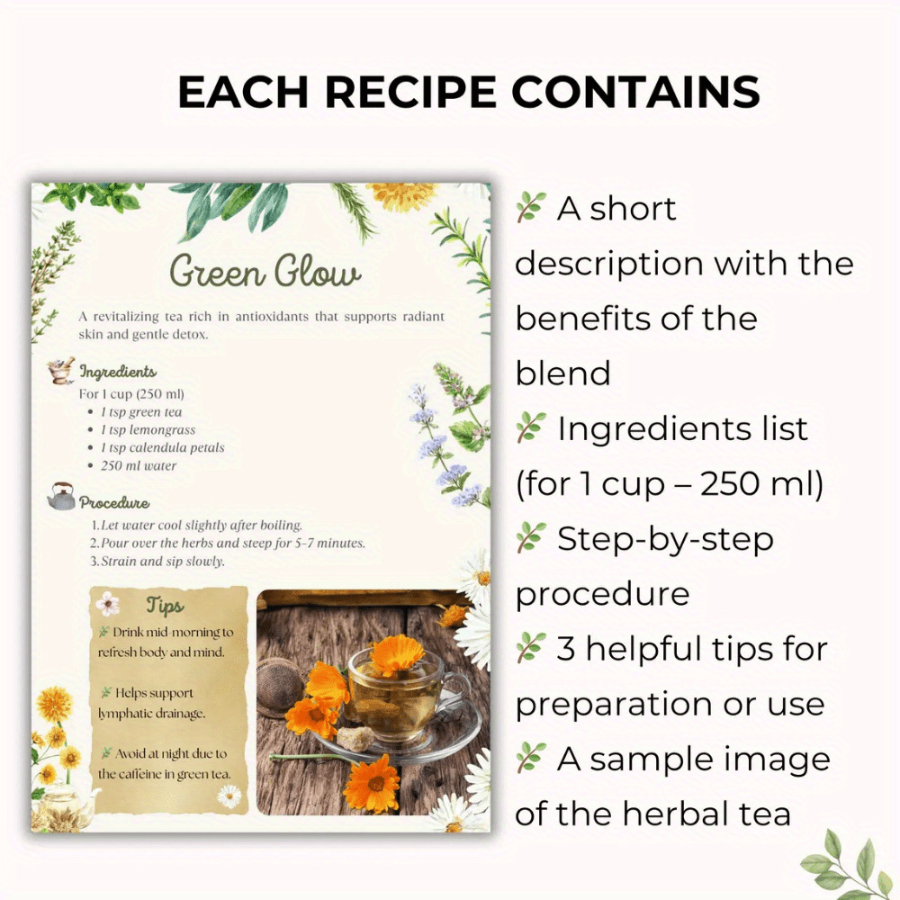 Livro de Receitas de Chás de E - Herbal Wellness Book avaliação e preço