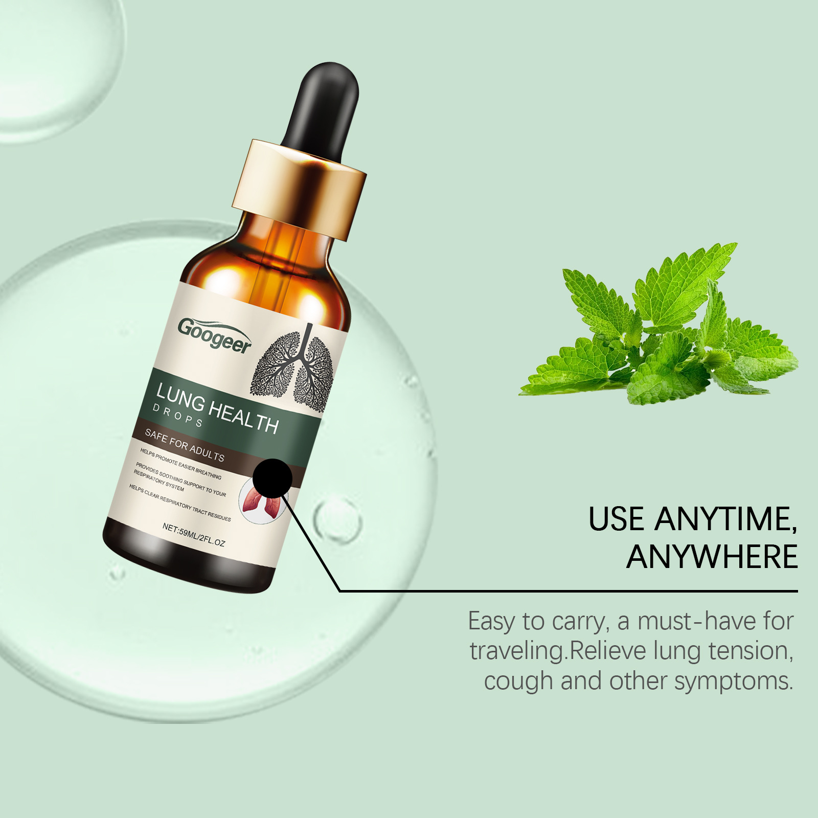 Gotas Orais para a Saúde Pulmo - Herbal Weight avaliação e preço