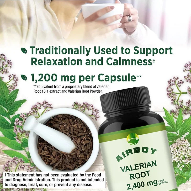 Raiz Valerian - fornece suport - Valerian Root Capsule avaliação e preço