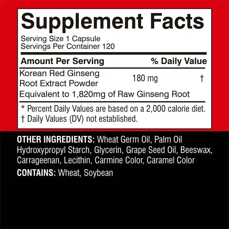 Suplemento de ginseng vermelho - Valerian Root Capsule avaliação e preço