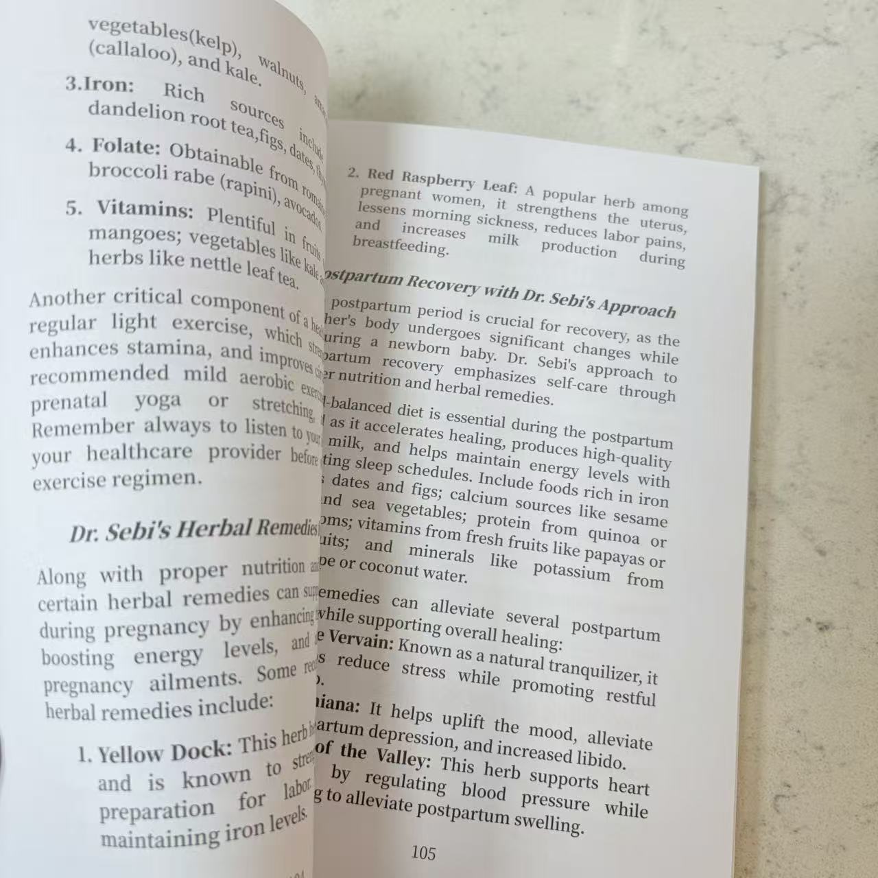 Bíblia Herbal do Dr. Sebi 3-em - Herbal Wellness Book avaliação e preço