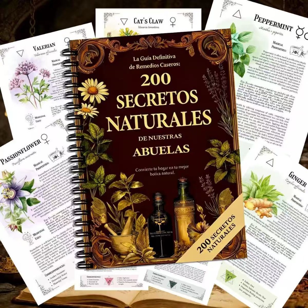 200 Segredos Naturais: Guia de - Herbal Wellness Book avaliação e preço