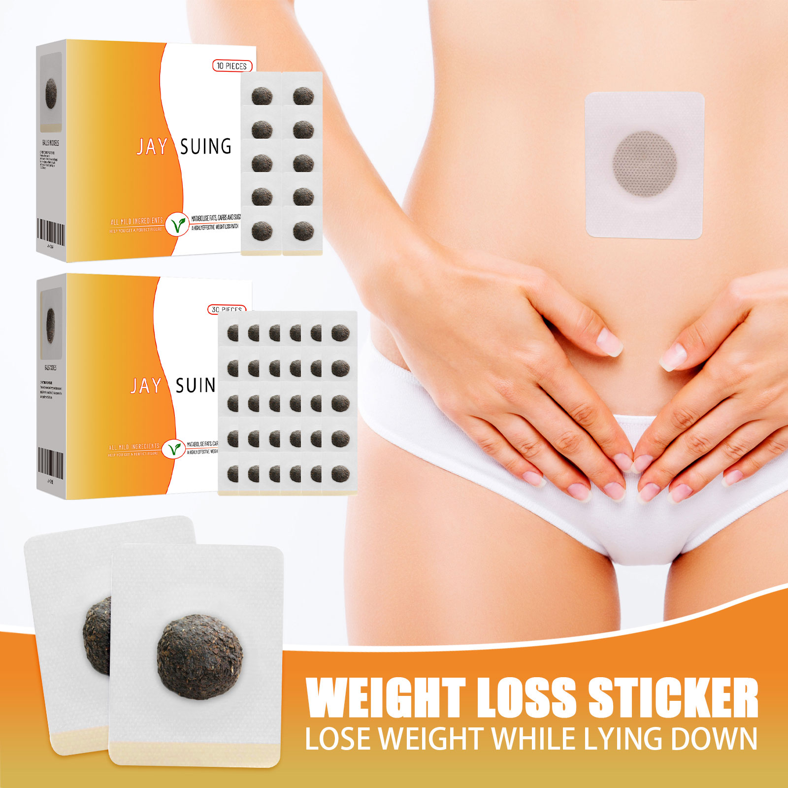 Adesivo de emagrecimento de um - Herbal Weight avaliação e preço